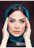 لنز چشم رویال ویژن مدل QUARTZO کد 08 رنگ طوسی سبز روشن بدون دور