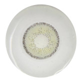 لنز چشم رویال ویژن مدل LEMON SHAPED کد 25 رنگ سبز لیمویی دور دار