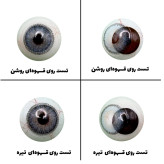 لنز چشم رویال ویژن مدل DREAM Blue کد 28 رنگ نیلی روسی