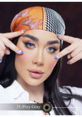 لنز چشم رویال ویژن مدل PIXY GRAY کد 31 رنگ طوسی روشن بدون دور