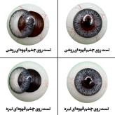 لنز چشم هرا مدل 05 کد HV210 رنگ طوسی آبی دوردار