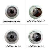 لنز چشم هرا مدل 13 کد ACCA311 رنگ سبز عسلی دوردار