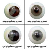 لنز چشم هرا مدل 19 کد SBA130 رنگ سبز روشن بدون دور