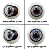 لنز چشم هرا مدل 24 کد HCD260 رنگ آبی یخی دوردار