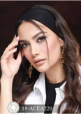 لنز فصلی بیوتی، شماره 18 مدل ACEA220 دور دار خاکستری عسلی روشن