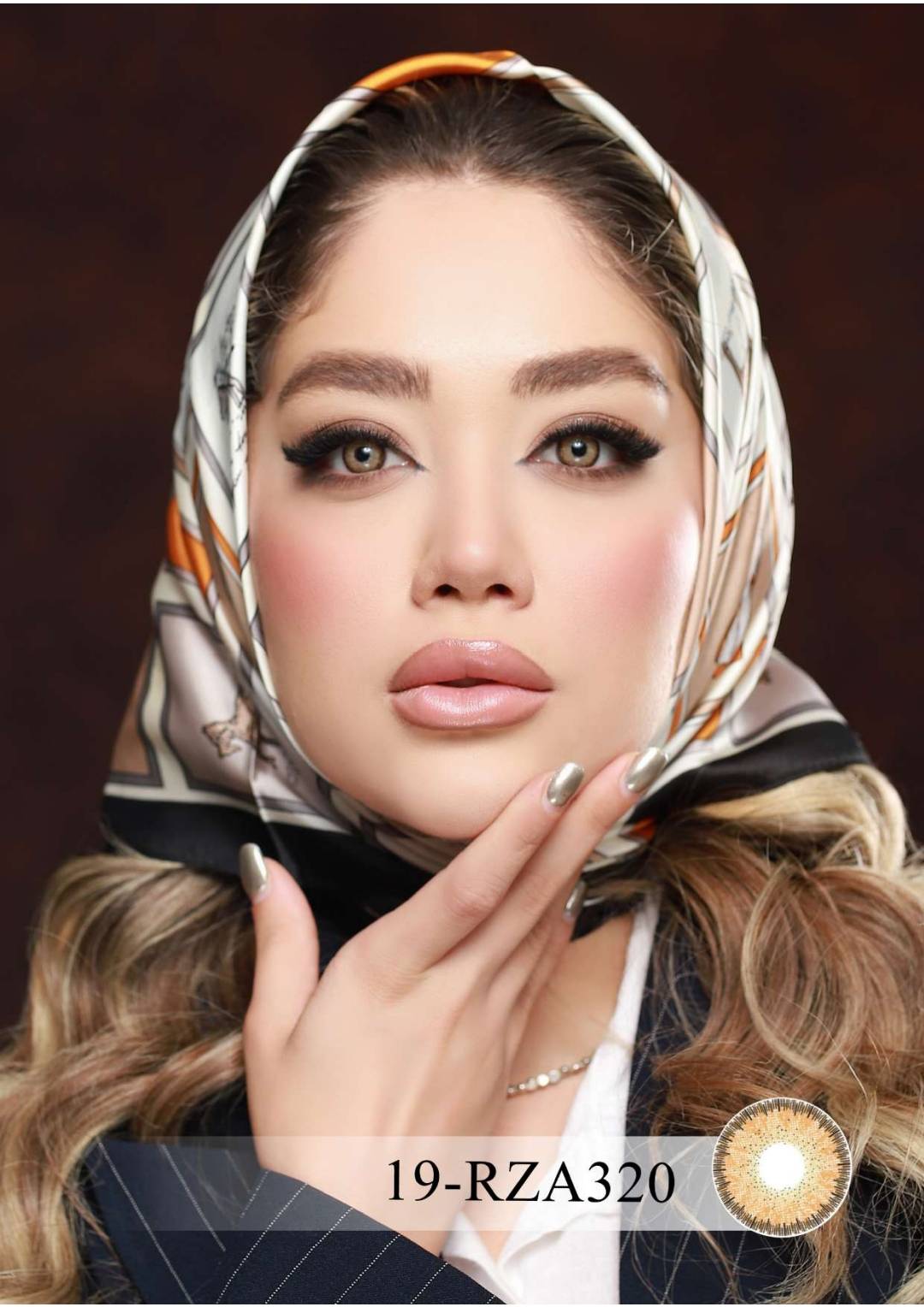 لنز فصلی بیوتی، شماره 19 مدل RZA320 دور دار عسلی