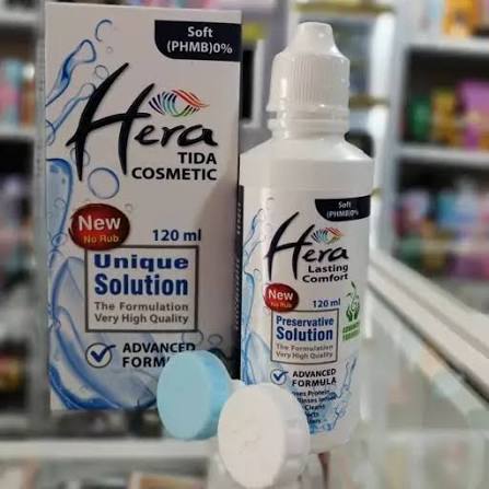 محلول لنز هرا ( مایع لنز) عمده کارتن 80 عددی