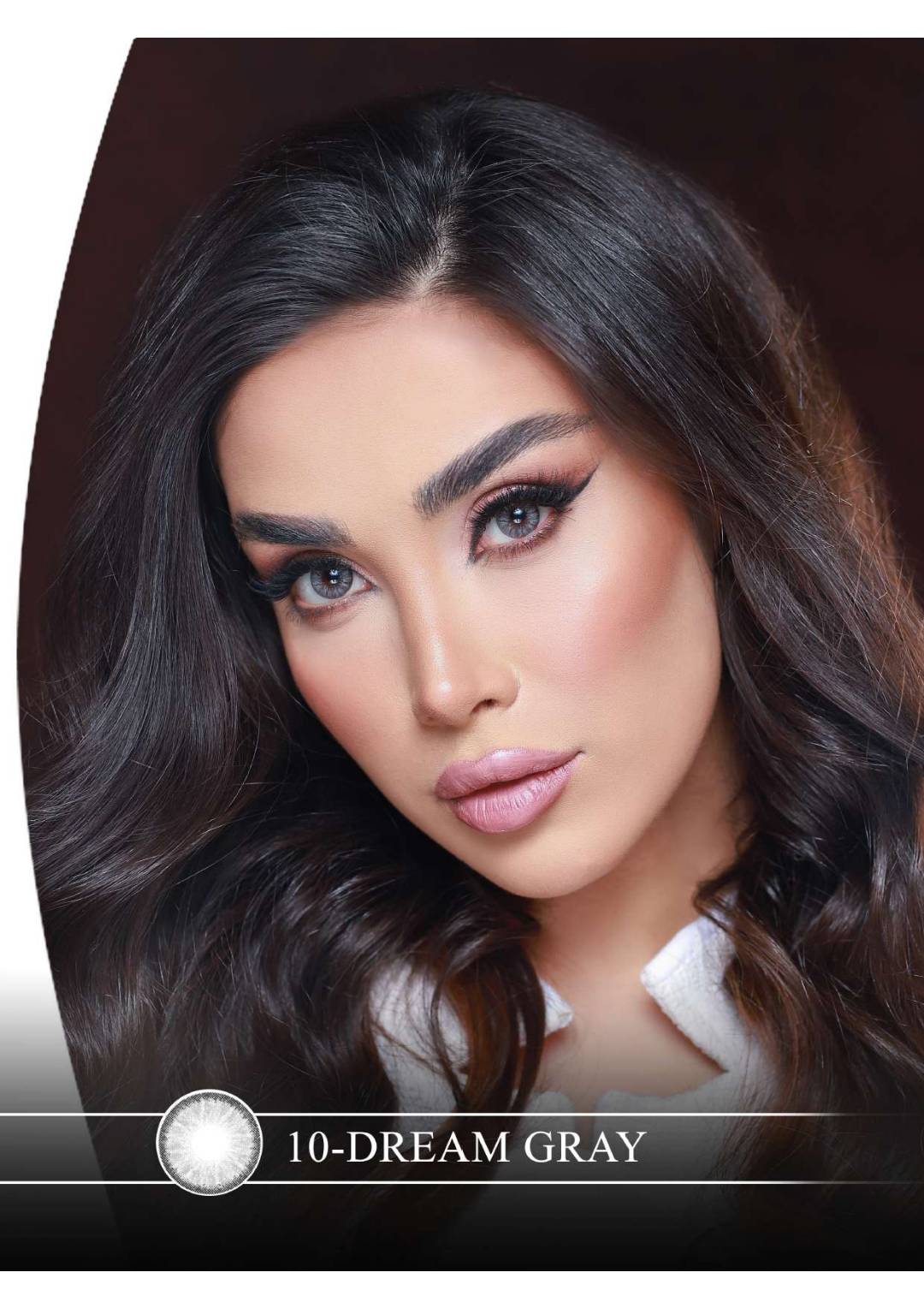 لنز چشم هرا گریس مدل  Dream gray کد 10 رنگ طوسی