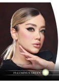 لنز چشم هرا گریس مدل Luminus green کد 19 رنگ سبز زمردی