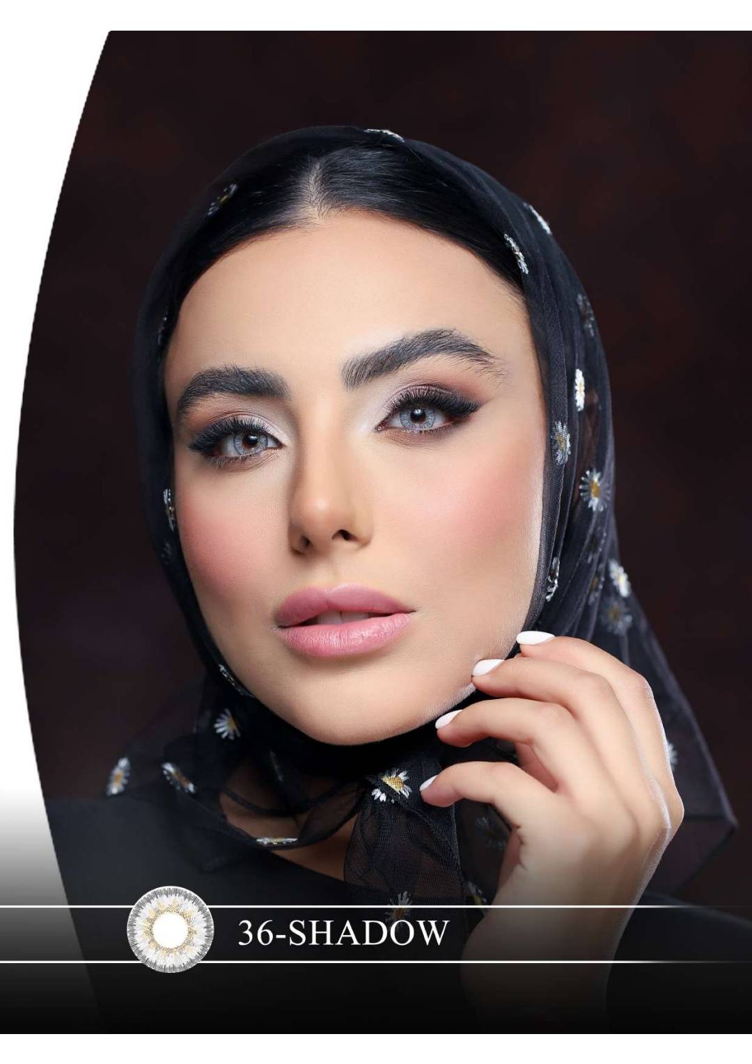 لنز چشم هرا گریس مدل  Shadow کد 36 رنگ آبی عسلی
