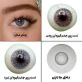 لنز چشم هرا گریس مدل Dream gray کد 10 رنگ طوسی
